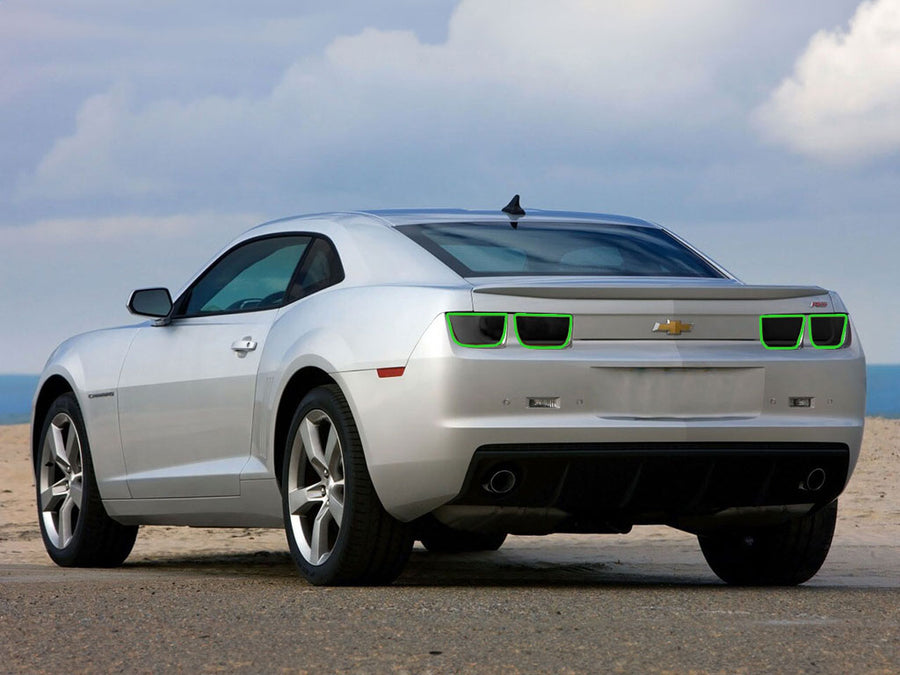 camaro Tail Light Tint Installation Points