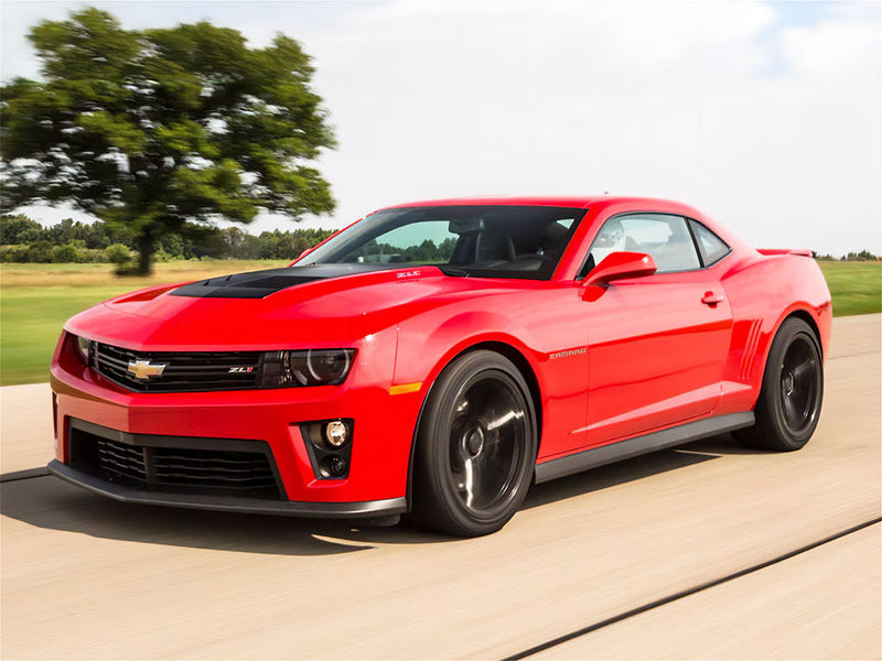 chevrolet camaro 2010-2015 Brushed Aluminum Black Pillar Trim