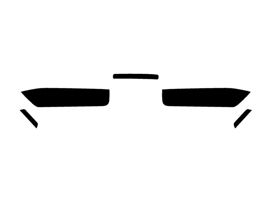 camaro (ls, ss, z28) Precut Tail Light Tint Diagram