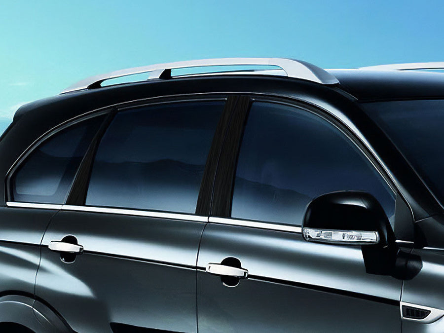 chevrolet captiva 2012-2014 Brushed Aluminum Black Pillar Cover Diagram