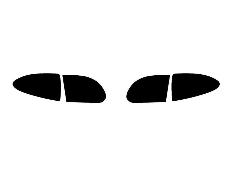 cavalier Precut Tail Light Tint Diagram