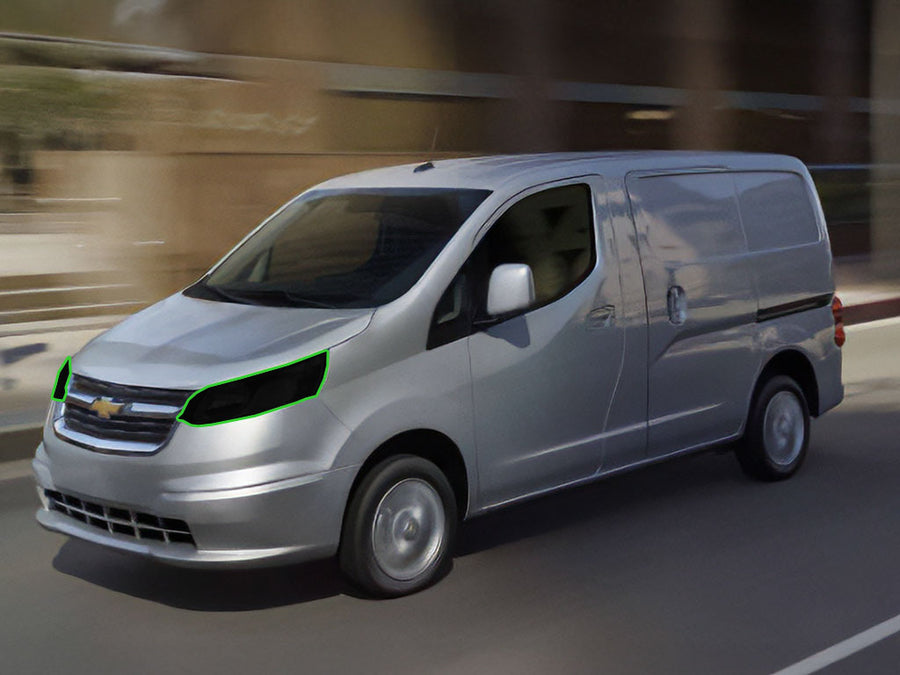 chevrolet city express 2015-2018 Headlight Tint Location