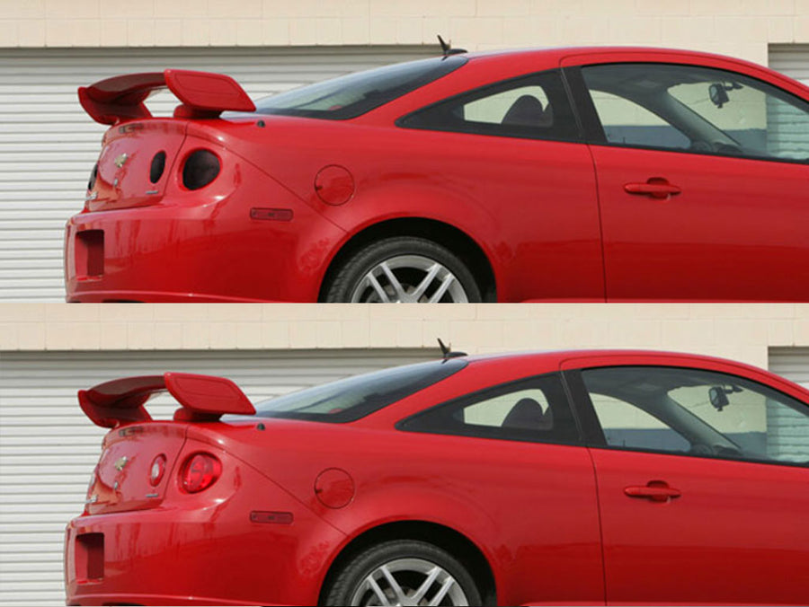 cobalt (coupe) Before and After Smoked Taillights