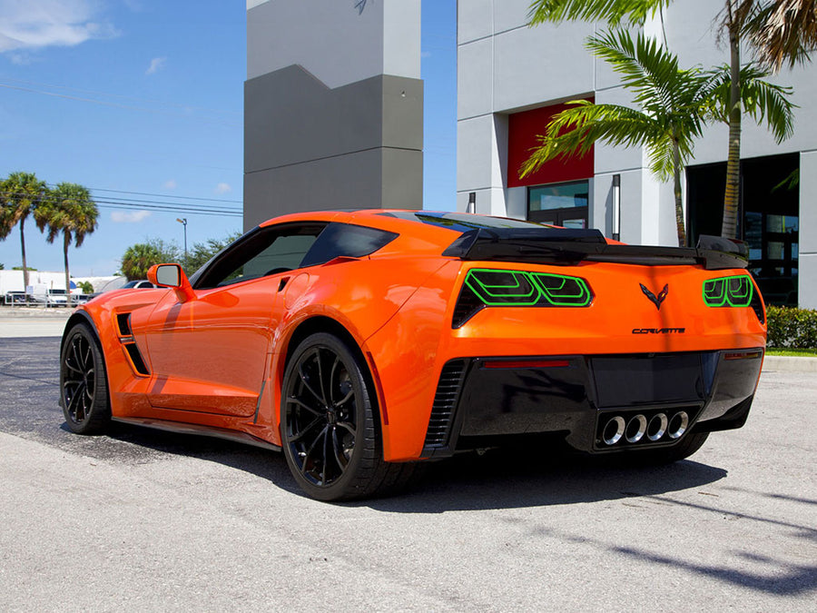 corvette Tail Light Tint Installation Points