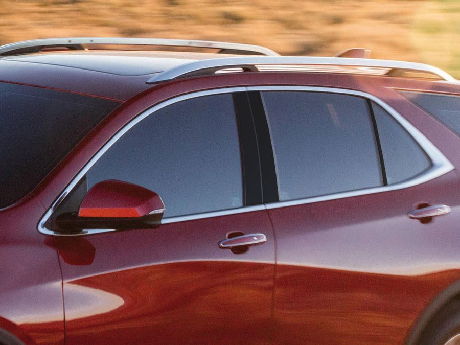 chevrolet equinox 2010-2017 Matte Black Pillar Cover Diagram