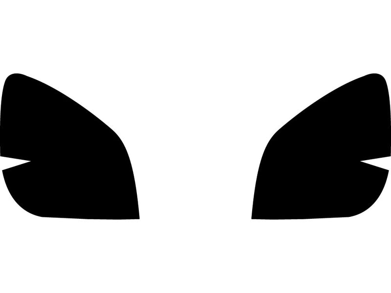 equinox Precut Tail Light Tint Diagram