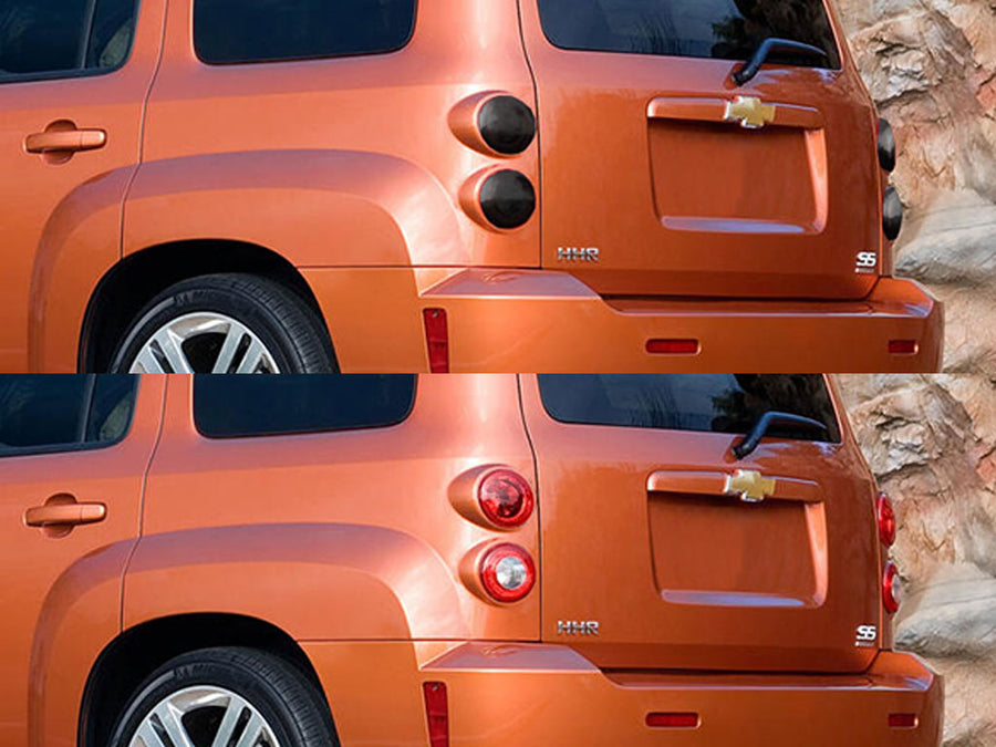 hhr Before and After Smoked Taillights