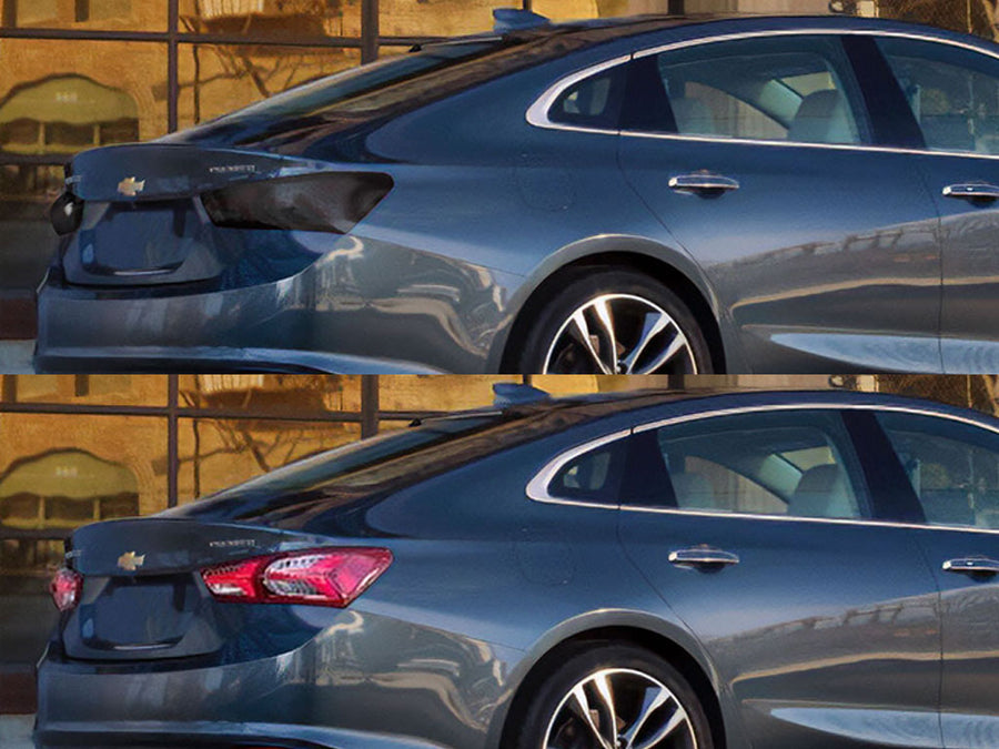 malibu Before and After Smoked Taillights