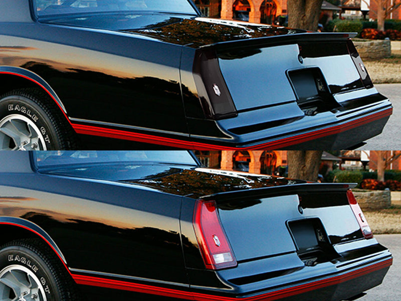 monte carlo Before and After Smoked Taillights