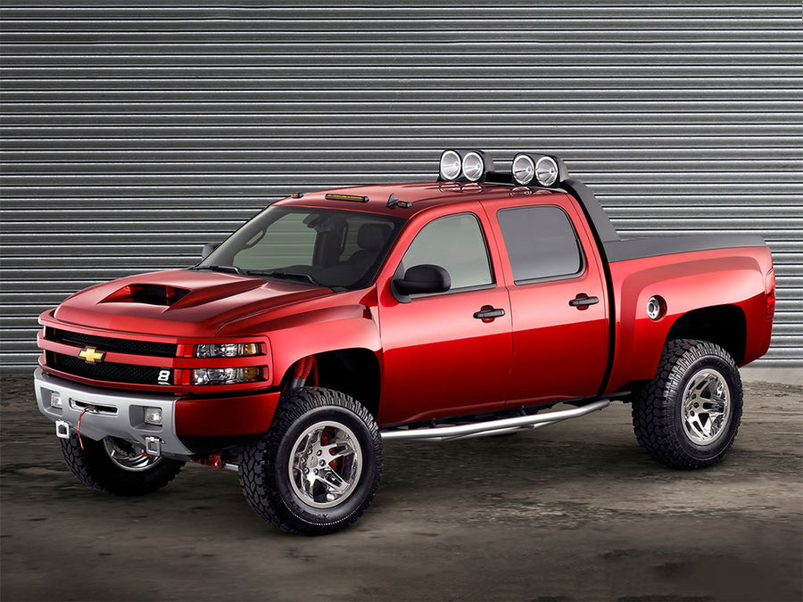 chevrolet silverado 2007-2007 (classic) Headlight Protection Film