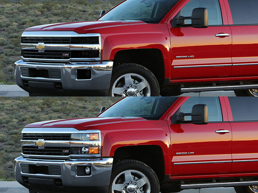 chevrolet silverado 2014-2015 (1500) Headlight Tint Appearance