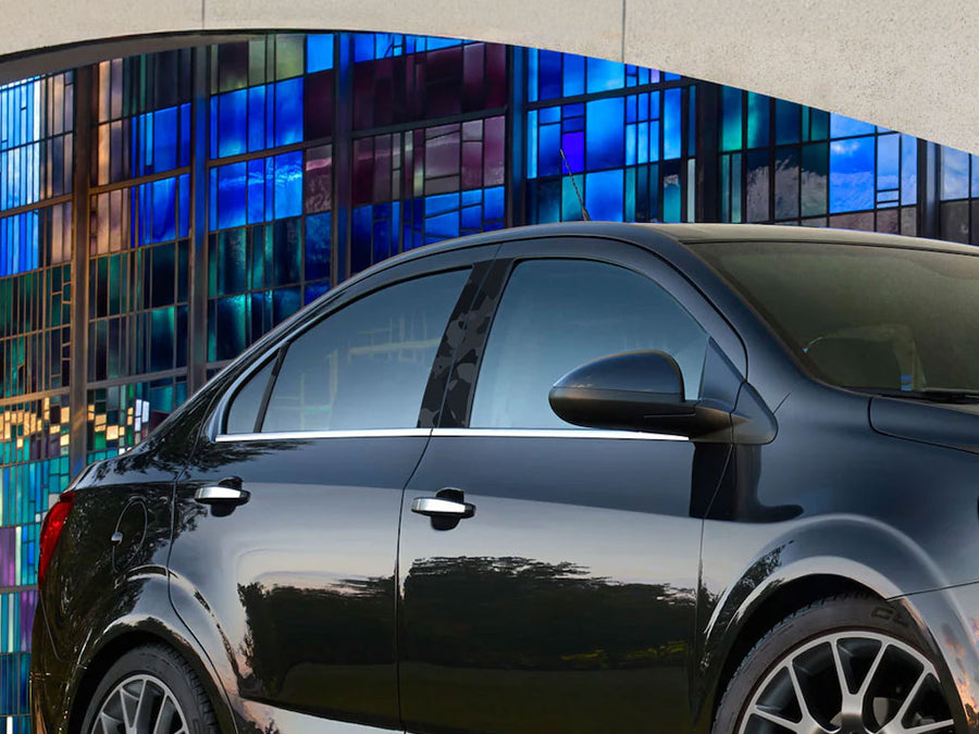 chevrolet sonic 2012-2015 (sedan) Camo Pillar Cover Diagram