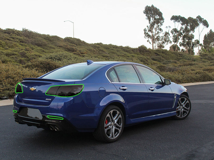 ss Tail Light Tint Installation Points