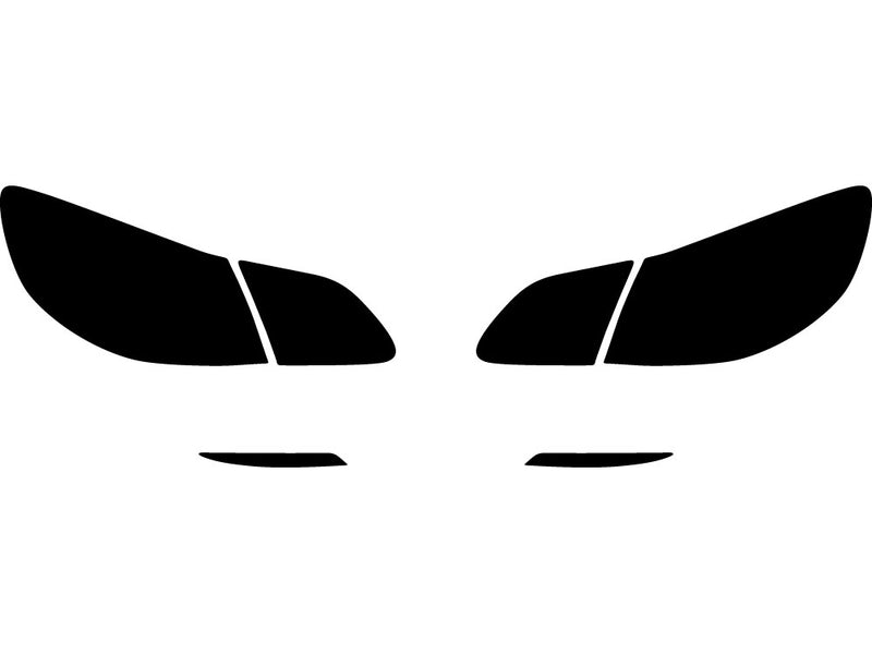 ss Precut Tail Light Tint Diagram