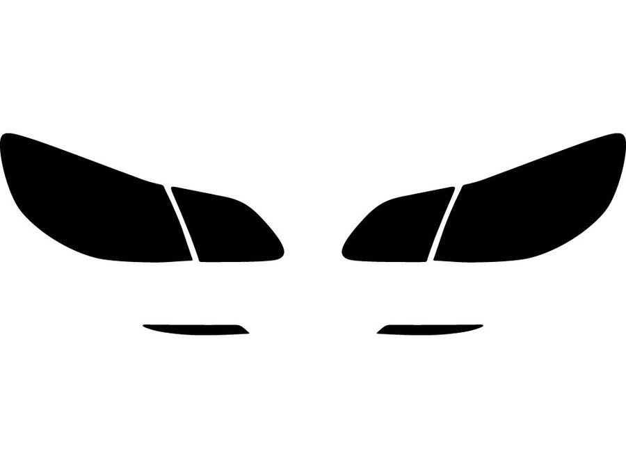 ss Precut Tail Light Tint Diagram
