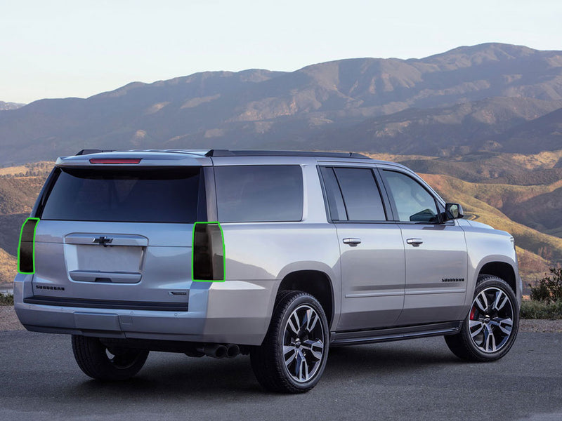 suburban Tail Light Tint Installation Points