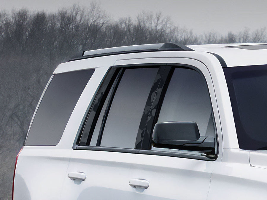 chevrolet tahoe 2015-2020 Camo Pillar Cover Diagram