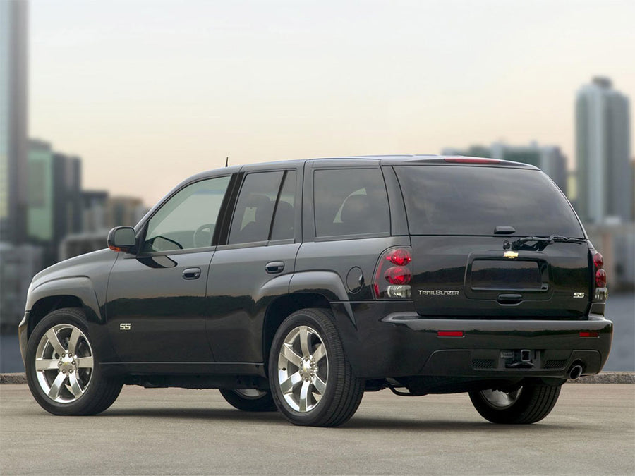 chevrolet trailblazer 2002-2009 Piano Black Pillar Trim