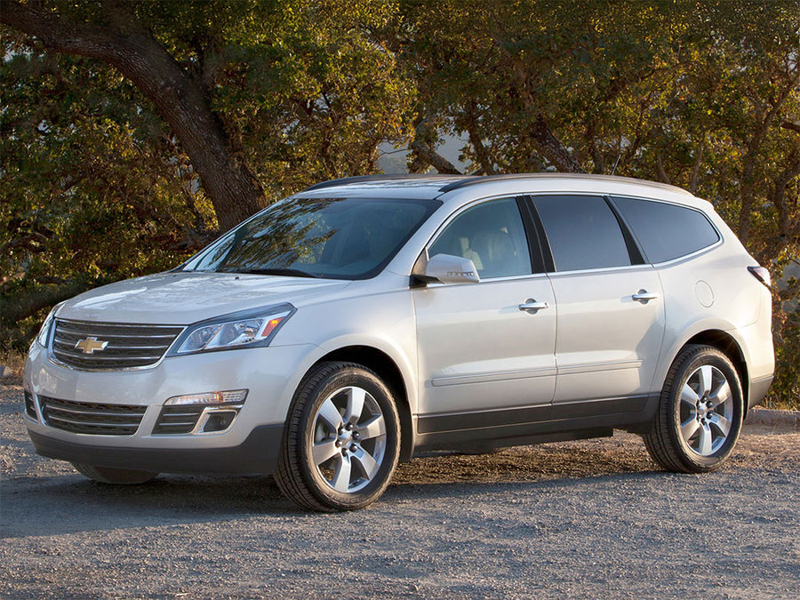 chevrolet traverse 2009-2017 Piano Black Pillar Trim