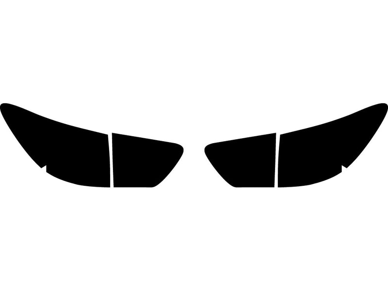 traverse Precut Tail Light Tint Diagram