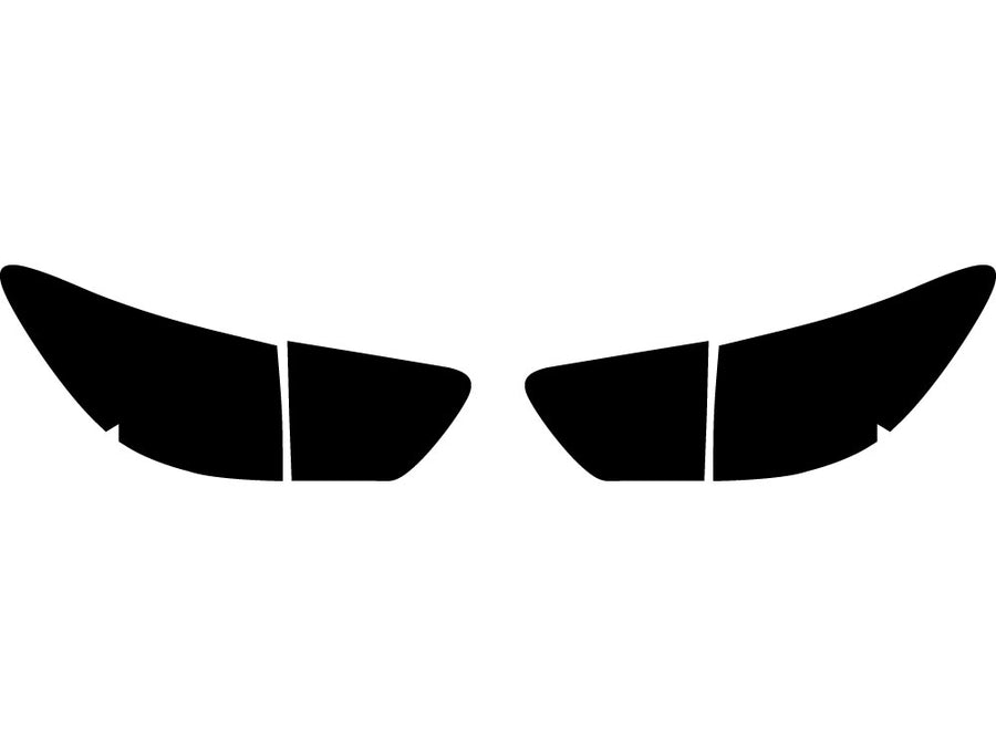 traverse Precut Tail Light Tint Diagram