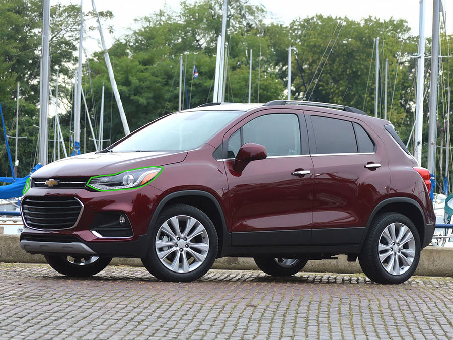 chevrolet trax 2017-2022 Headlight Protection Installation Location