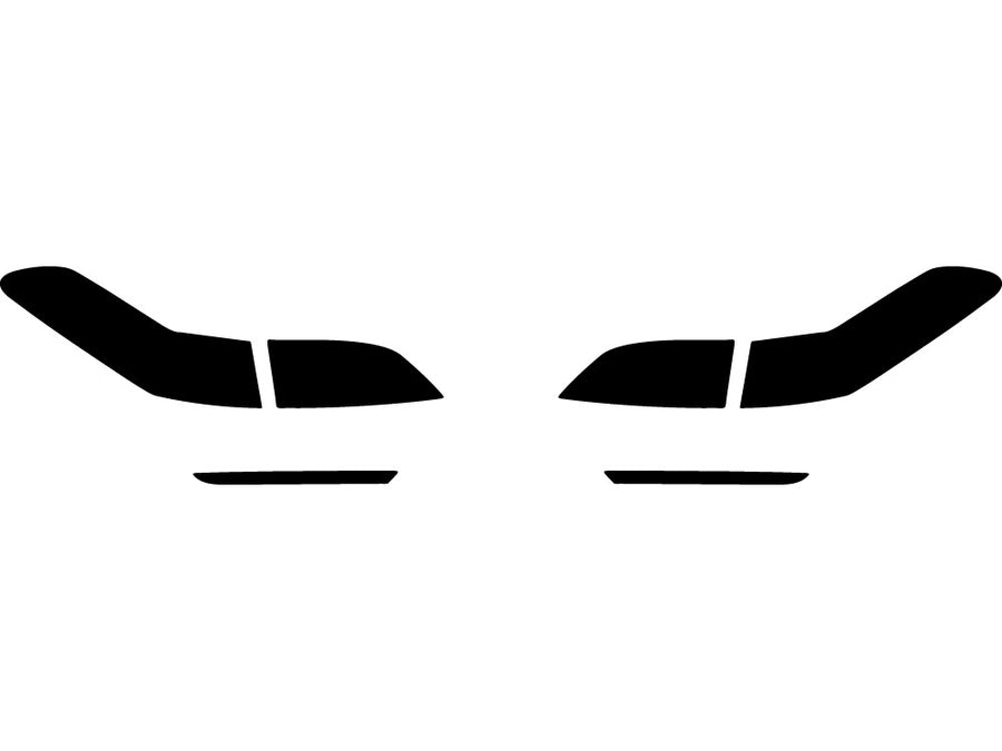 volt Precut Tail Light Tint Diagram