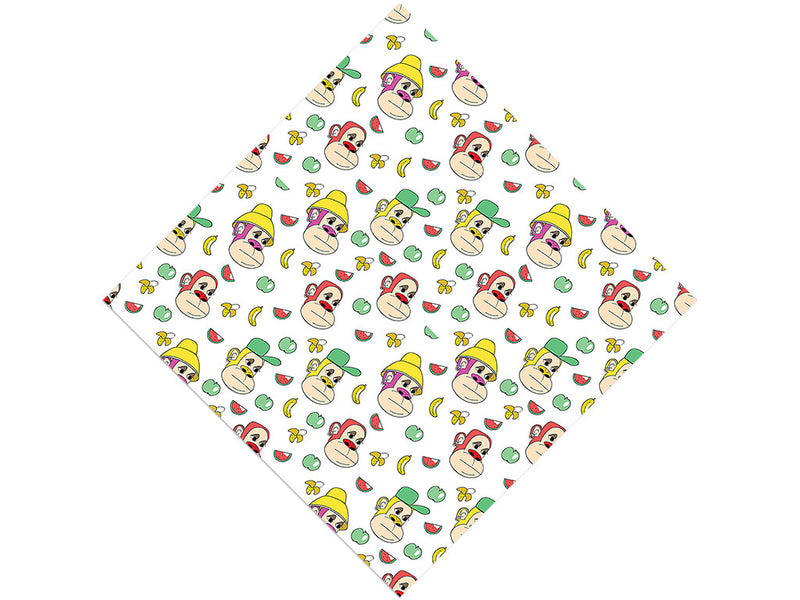 Chill Gorilla Primate Vinyl Wrap Pattern