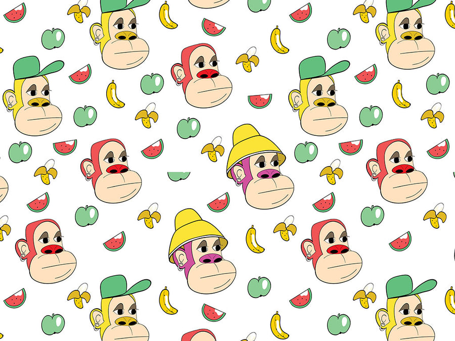 Chill Gorilla Primate Vinyl Wrap Pattern~Rwraps Series 914 Digitally Printed Vinyl Wrap~0