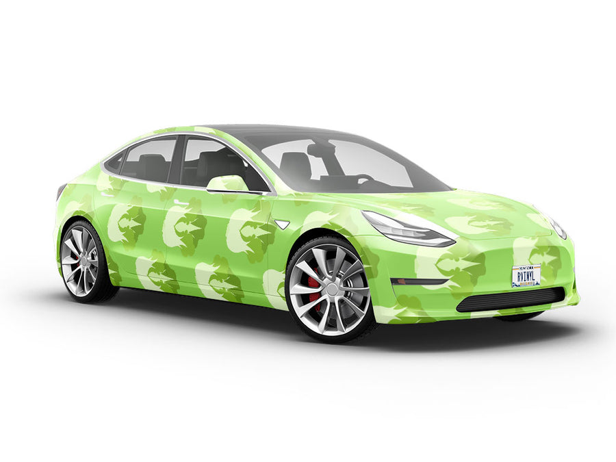 Chinese Napa Cabbage Vegetable Vehicle Vinyl Wrap
