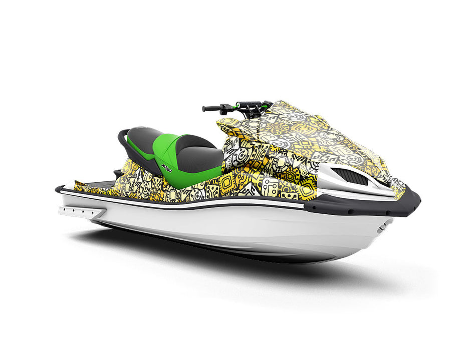 Chip Bag Technology Jet Ski Vinyl Customized Wrap