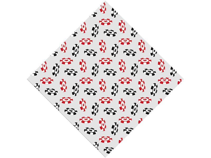Chips Down Americana Vinyl Wrap Pattern