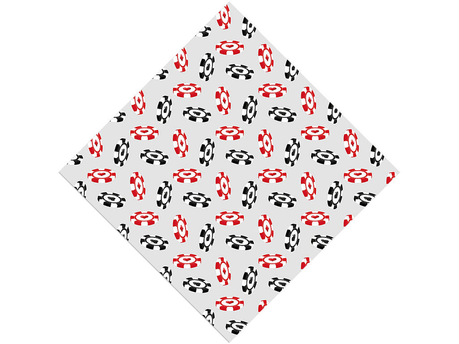 Chips Down Americana Vinyl Wrap Pattern