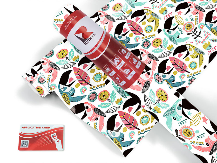 chit chat bird Craft Vinyl Roll