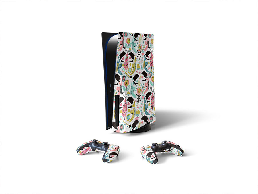 chit chat bird Sony PS5 DIY Skin