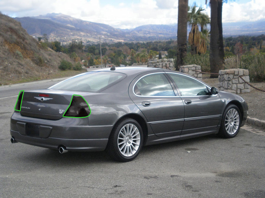 300m Tail Light Tint Installation Points