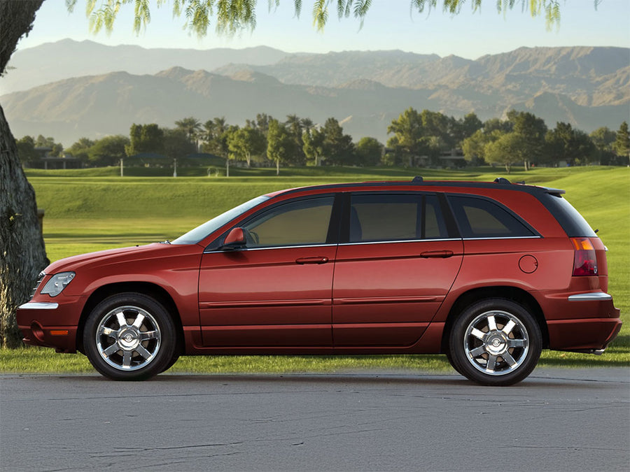 chrysler pacifica 2004-2008 Matte Black Pillar Trim