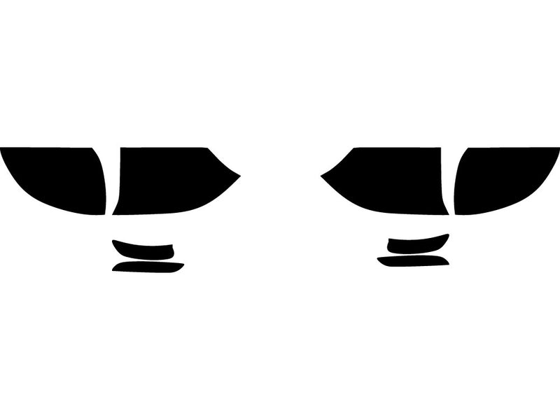 pacifica Precut Tail Light Tint Diagram