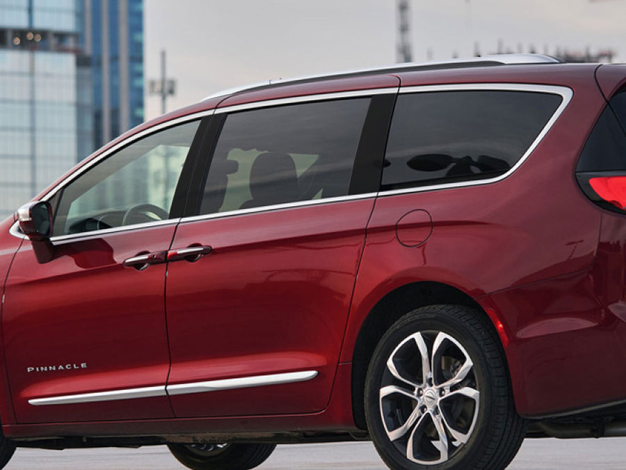 chrysler pacifica 2017-2024 Custom Pillar Cover Diagram