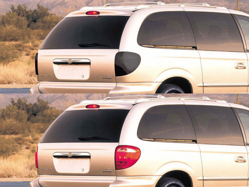 town and country Before and After Smoked Taillights