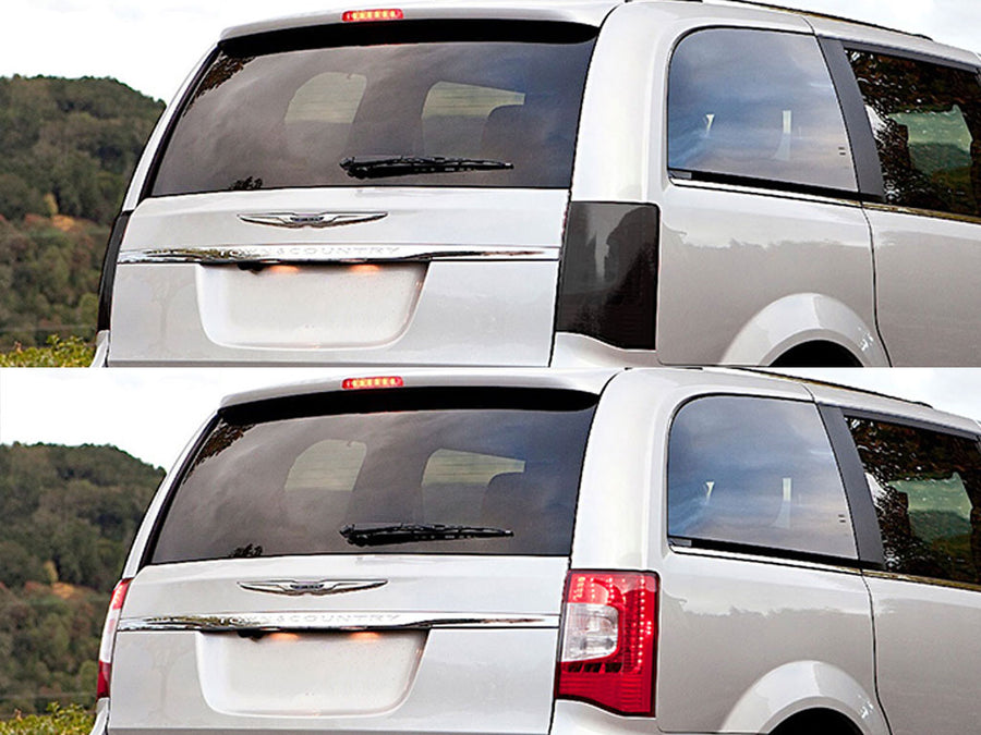 town and country Before and After Smoked Taillights