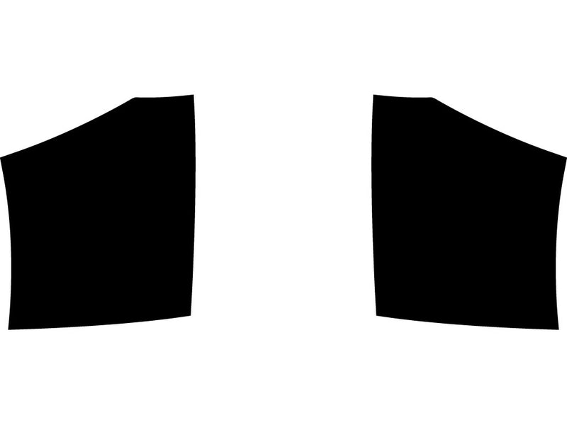 town and country Precut Tail Light Tint Diagram