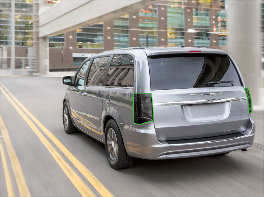 town and country Tail Light Tint Installation Points