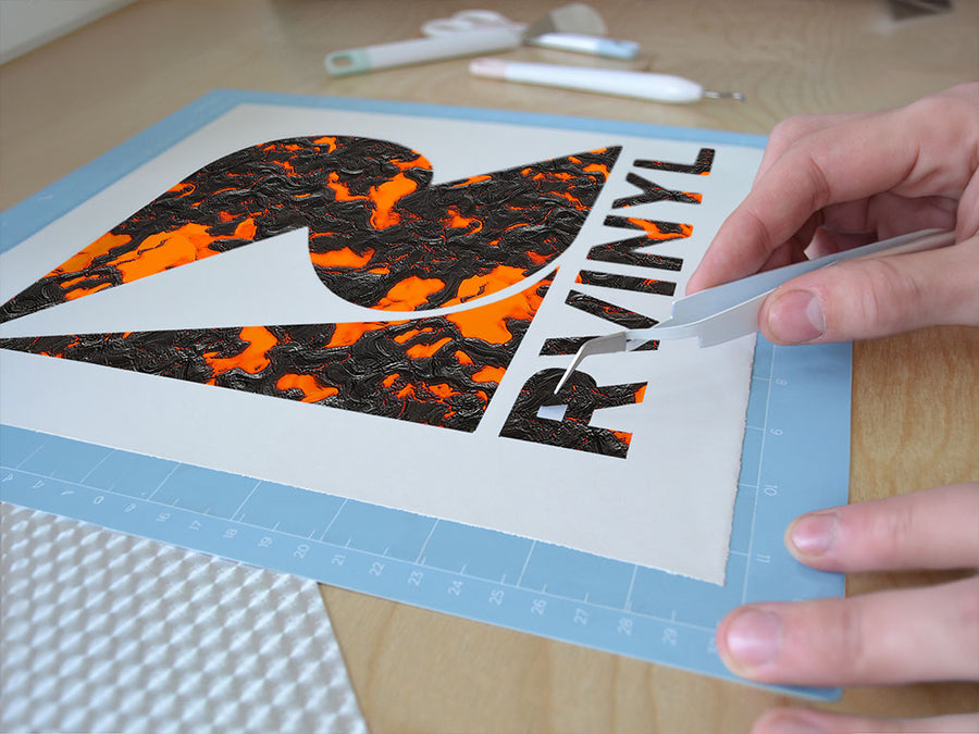 cinder cone lava Easy Weed Craft Vinyl