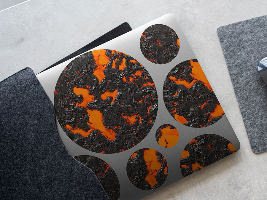cinder cone lava DIY Laptop Stickers