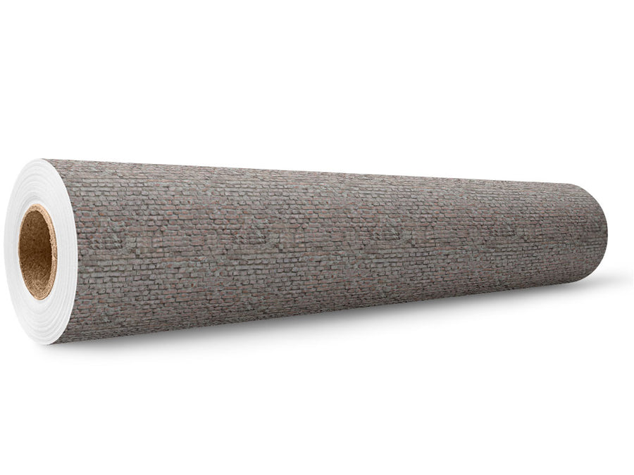 Cinereous Grey Brick Wrap Film Wholesale Roll~Rwraps Series 914 Digitally Printed Vinyl Roll~5