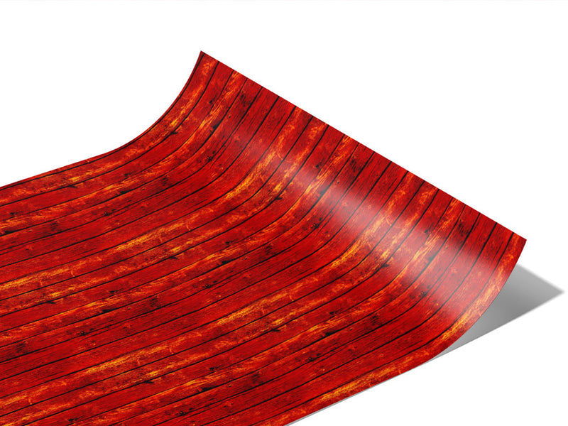 Cinnabar Wood Plank Vinyl Wraps~Rwraps Series 914 Digitally Printed Vinyl Wrap~1