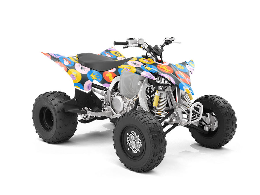 Circular Reasoning Sticker Bomb ATV Wrapping Vinyl