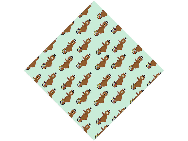 Circus Worker Animal Vinyl Wrap Pattern