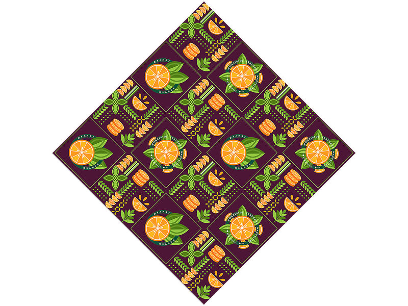 Citrus Champion Fruit Vinyl Wrap Pattern